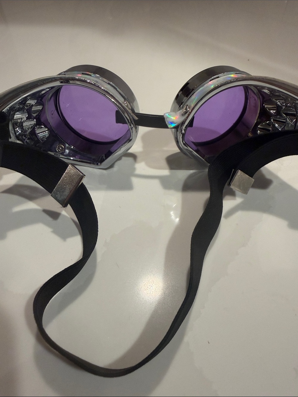 Purple tint Rave Goggles - Picture 2 of 3